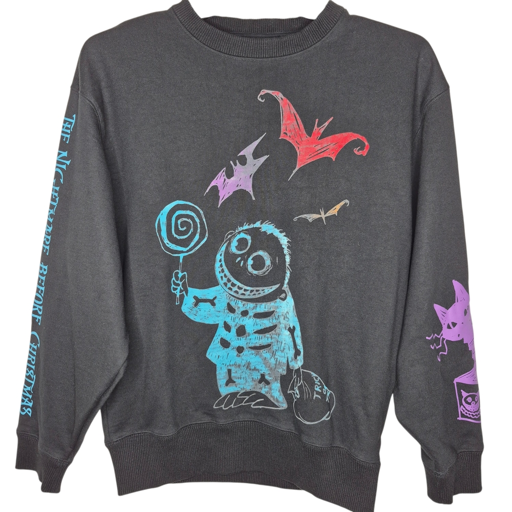 DUMBGOOD The Nightmare Before Christmas Heavyweight Crewneck Sweater Size Medium